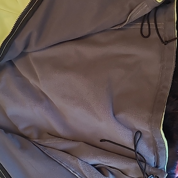 Women's The North Face Summit Series Green Coat Jacket With Hood Size Medium - Picture 5 of 8